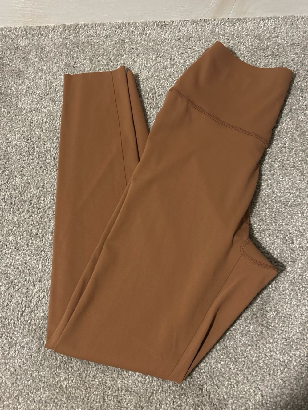 New VSX Sport High-Waist Leggings in Caramel Brown